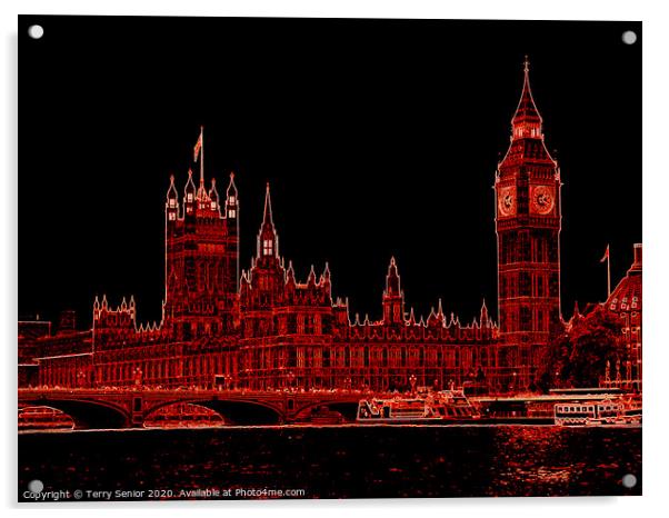 Westminster Acrylic by Terry Senior