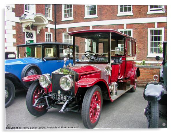 Classic Rolls-Royce Acrylic by Terry Senior