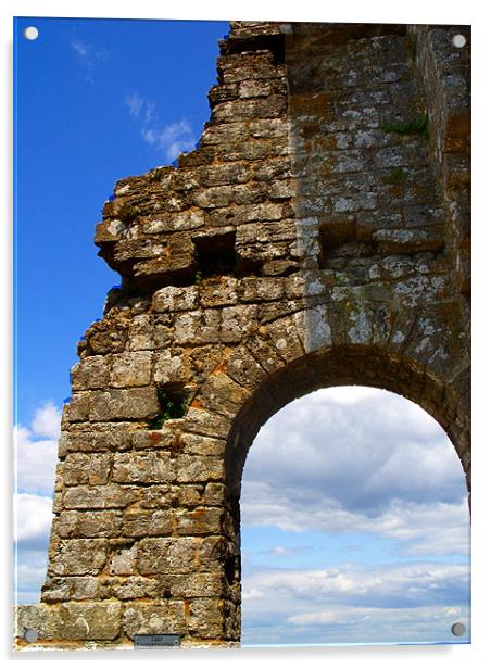 Cloudy Arch Acrylic by Ben Tasker