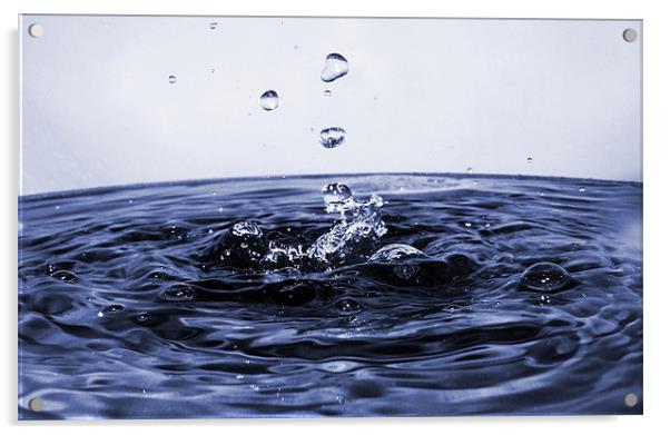 water droplet Acrylic by Ankitesh JHA