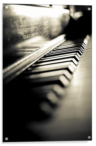 Piano Acrylic by Jean-François Dupuis