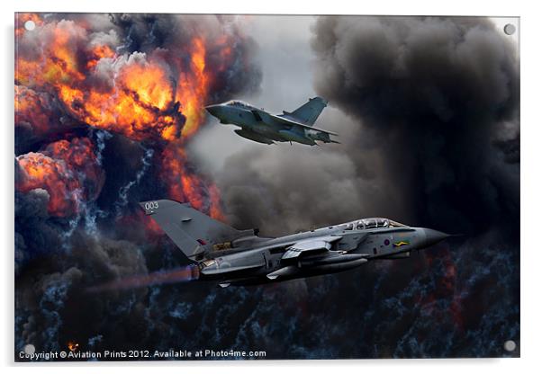 Tornado GR4 Attack Acrylic by Oxon Images