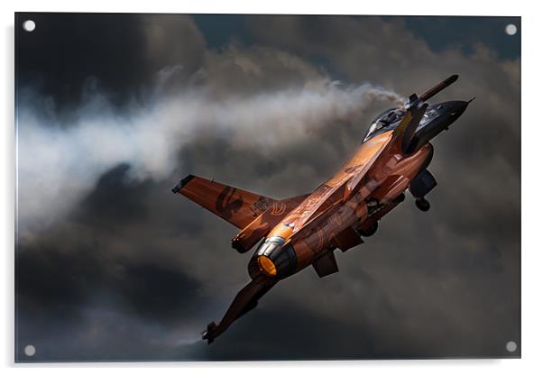 RNAF F16 Acrylic by Oxon Images