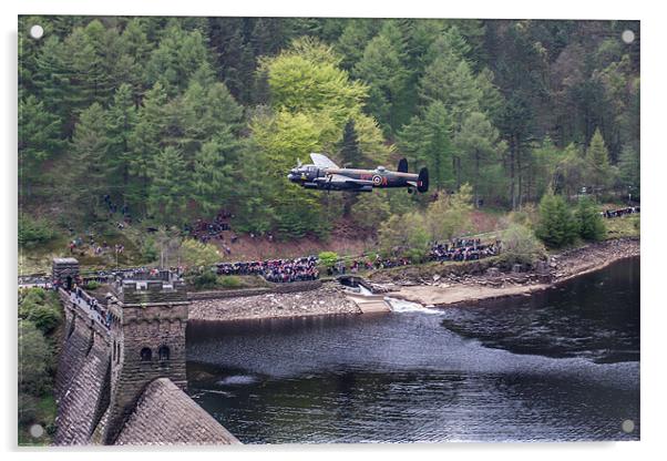Dambusters 70th Anniversary Flypast Acrylic by Oxon Images