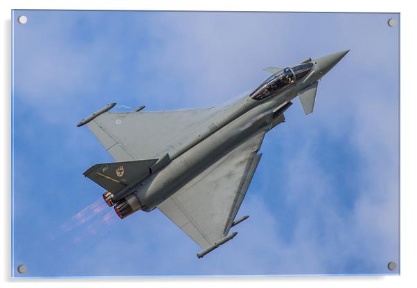 Typhoon FGR4 at Duxford Acrylic by Oxon Images