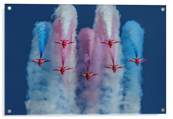 Red Arrows roll out Acrylic by Oxon Images