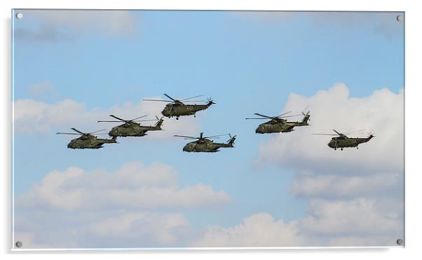  78 Squadron disbandment Flypast Acrylic by Oxon Images