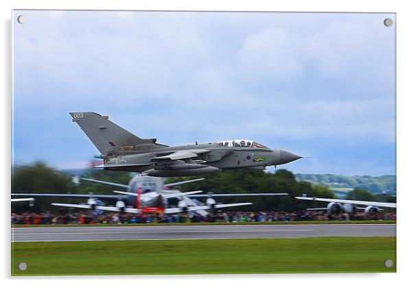  Tornado GR4 low at RIAT Acrylic by Oxon Images