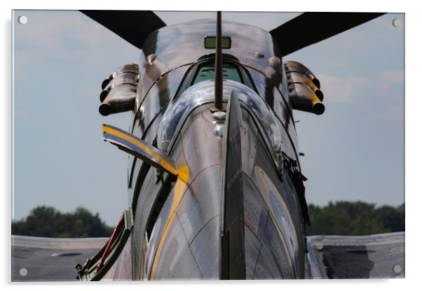 Supermarine Spitfire Acrylic by Oxon Images