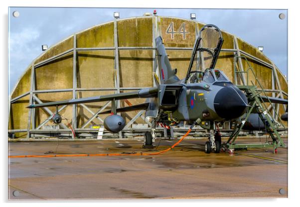 Cold War Tornado GR4 Acrylic by Oxon Images