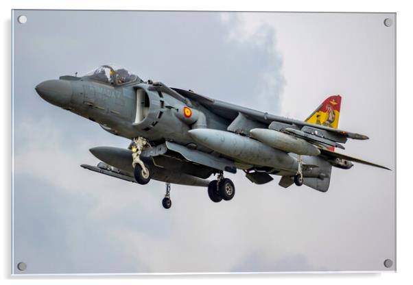 Spanish Harrier Jump Jet Acrylic by Oxon Images