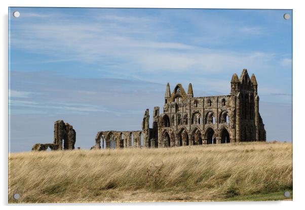 Whitby Abbey Acrylic by Oxon Images