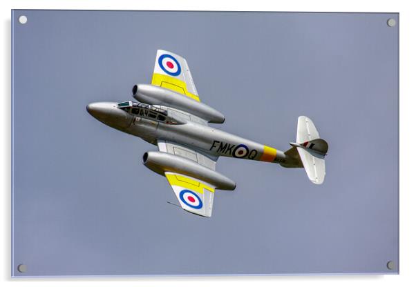 Gloster Meteor Acrylic by Oxon Images