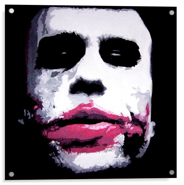 The Joker Acrylic by Toon Photography