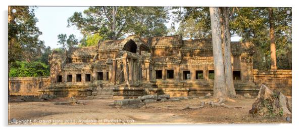 Angkor Wat Acrylic by David Hare