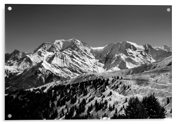 Mt. Blanc Acrylic by David Hare