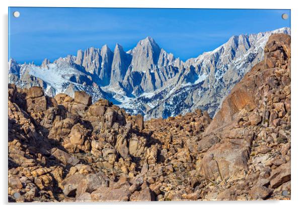 Sierra Nevada  Acrylic by David Hare