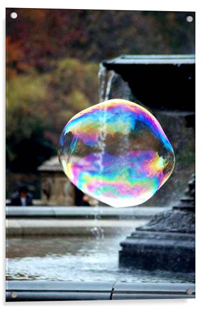 Big Bubble 1 Acrylic by Marina Gray