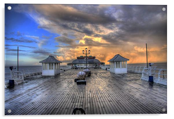 Cromer Pier Acrylic by Gypsyofthesky Photography