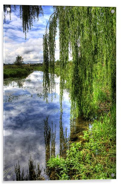 River Wensum Acrylic by Gypsyofthesky Photography