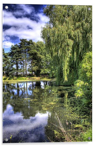 River Wensum, Norfolk Acrylic by Gypsyofthesky Photography