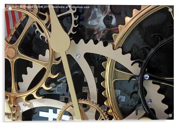Clockwork Acrylic by Howard Corlett