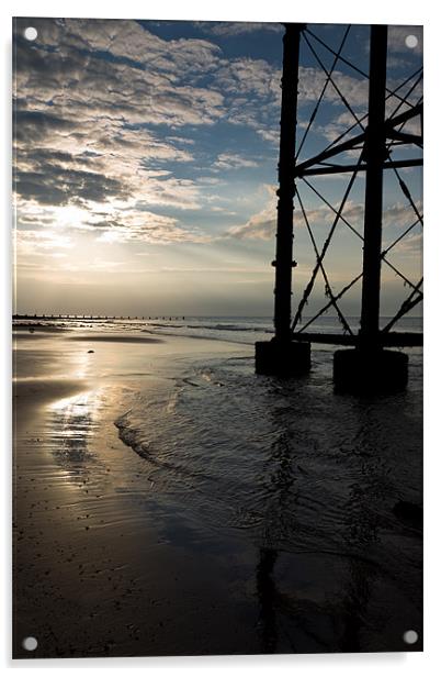 Under the Boardwalk Acrylic by Simon Wrigglesworth