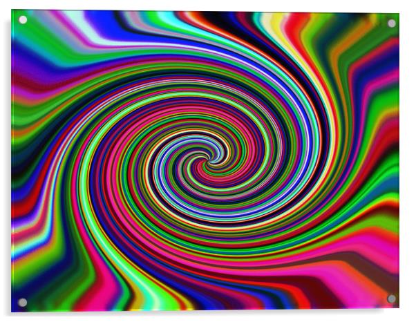 Swirl Acrylic by Will Black