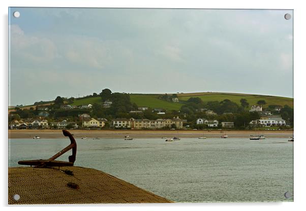 Instow from Appledore Quay  Acrylic by graham young