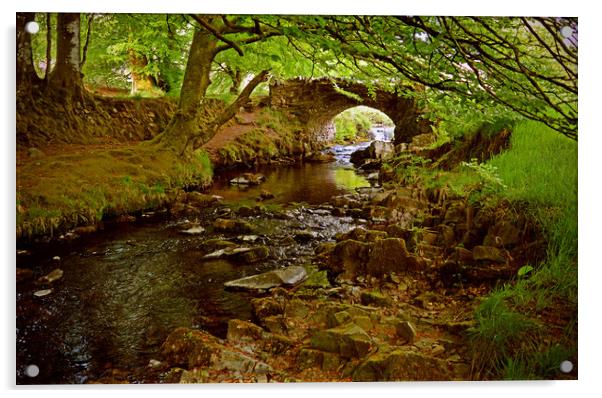 Robbers Bridge Acrylic by graham young