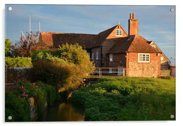 The Old Mill at Bosham Acrylic by graham young