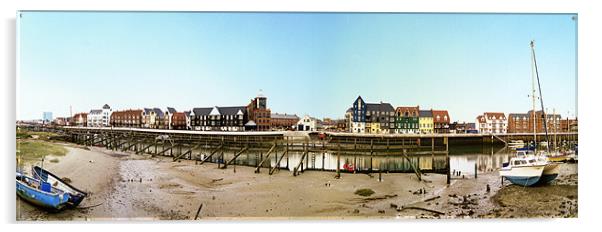 Harbourside, Littlehampton Acrylic by graham young