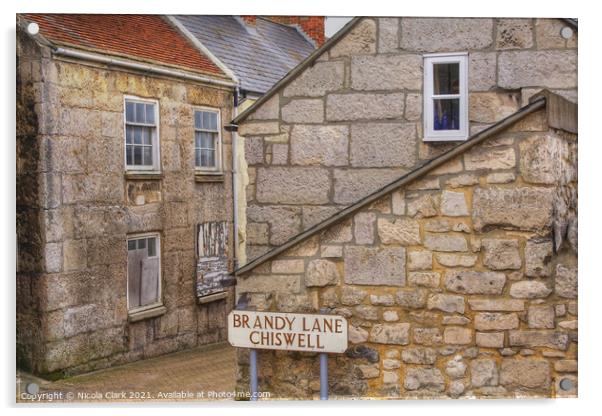 Rustic Charm in Brandy Lane Acrylic by Nicola Clark