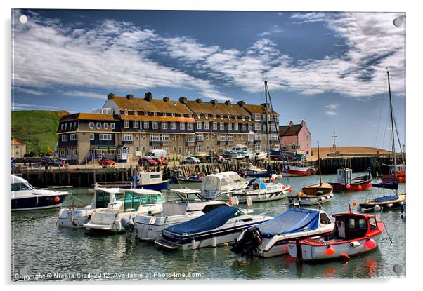 West Bay Acrylic by Nicola Clark