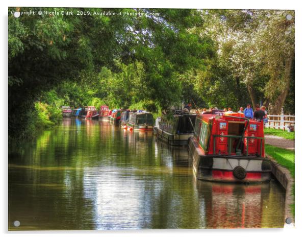 The Canal Acrylic by Nicola Clark