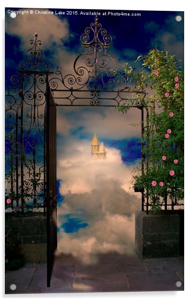  Heaven Sent Acrylic by Christine Lake