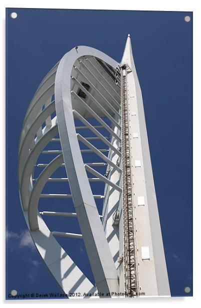 Spinaker Tower, Acrylic by Derek Wallace