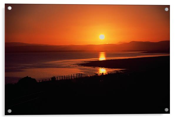 Sunrise over Dornach Acrylic by Derek Wallace