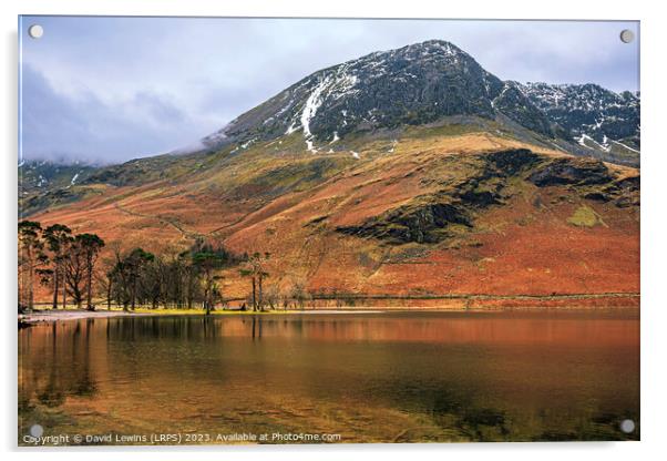 High Stile Buttermere Acrylic by David Lewins (LRPS)