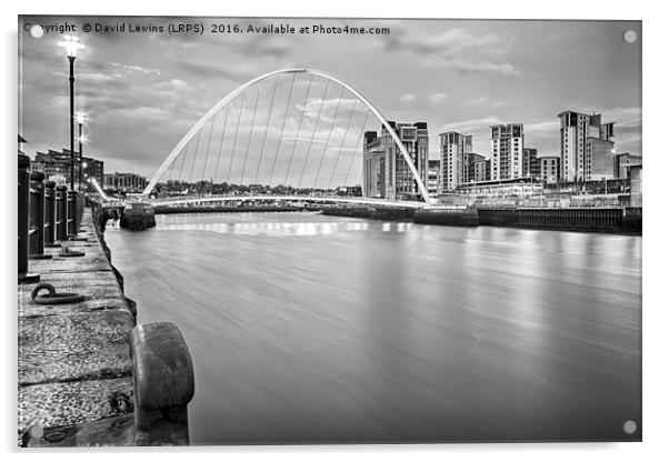 Millennium Bridge Acrylic by David Lewins (LRPS)