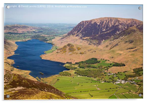 Crummockwater Acrylic by David Lewins (LRPS)