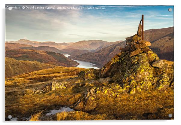 Thirlmere View Acrylic by David Lewins (LRPS)