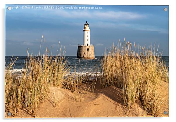 Rattray Lighthouse Acrylic by David Lewins (LRPS)