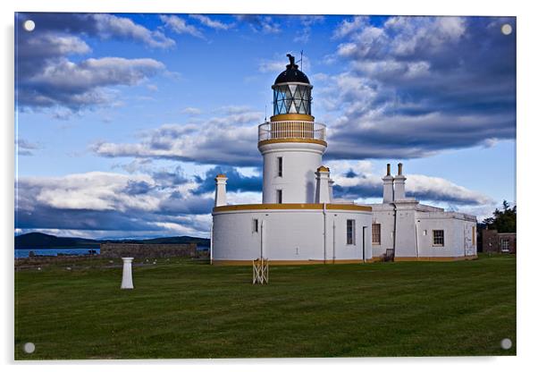Chanonry Point Lighthouse - Black Isle Acrylic by David Lewins (LRPS)