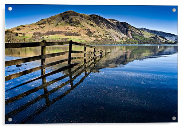 Buttermere Fell, Cumbria Acrylic by David Lewins (LRPS)