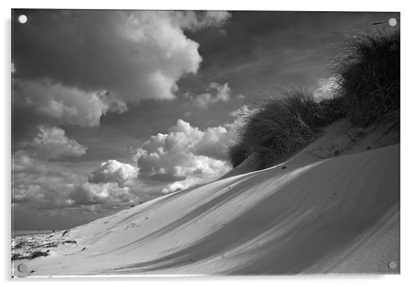 Dunes And Shadows Acrylic by Robert Geldard