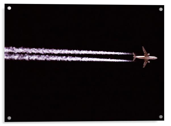 Plane, holiday, retro Acrylic by Raymond Gilbert