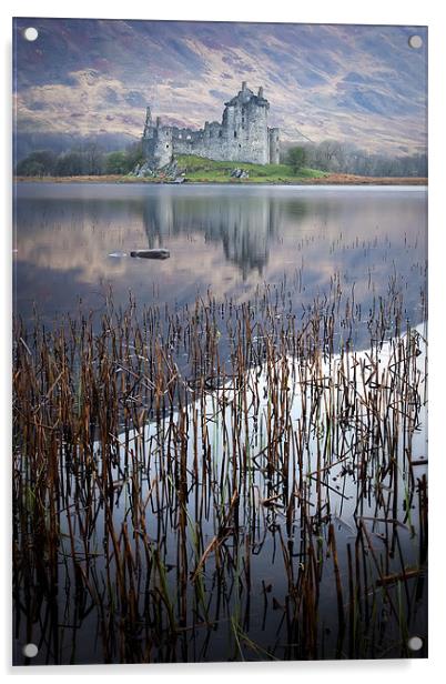 Kilchurn Castle, Loch Awe , Argyll Acrylic by David Mould