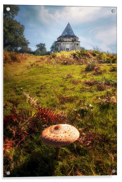 Darnley Mausoleum Acrylic by Dawn Cox