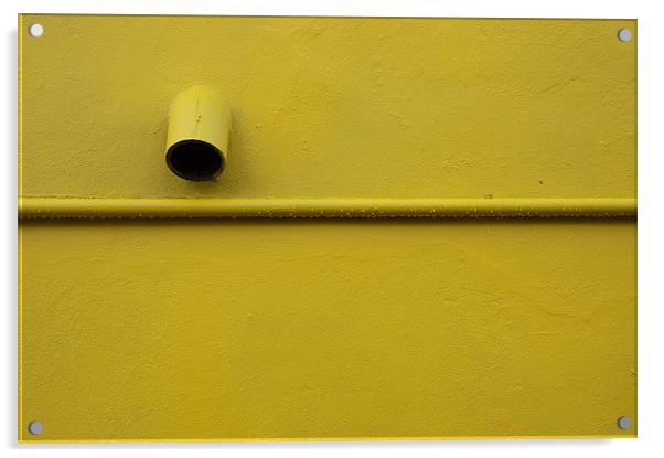 Yellow Acrylic by Carlo Macinai